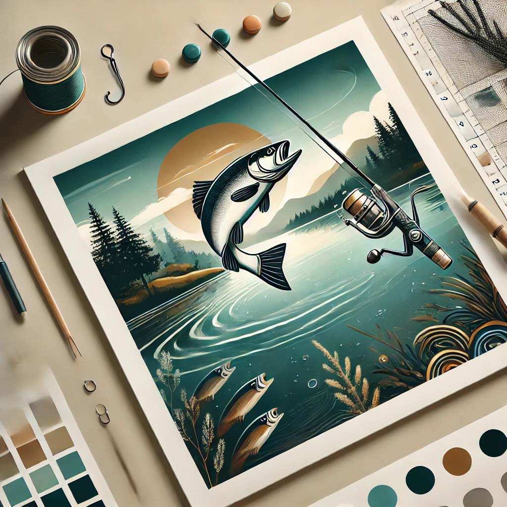 Fishing Contest Flyer Template: Eye-catching flyer to promote your fishing contest and attract participants.