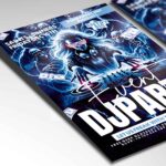 Customized flyer design for DJ events, club nights, and music parties.