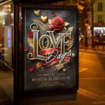 Love Day Party Flyer Template - Image 3