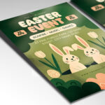 Customizable Easter Event 2026 Flyer Template for future celebrations.