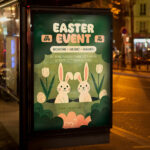 Print-ready Easter Event 2026 Flyer Template for community events.