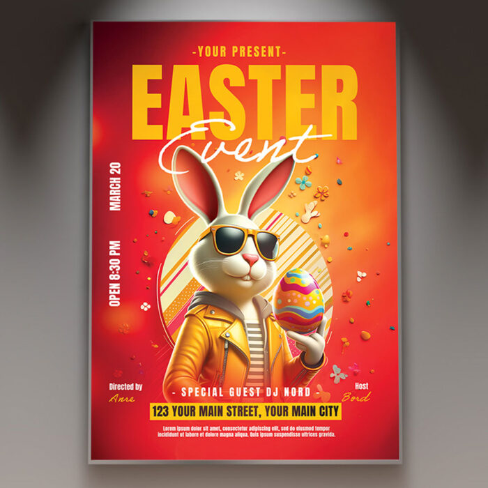 Easter Event Flyer Template - Image 1