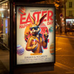 Happy Easter Flyer Template - Image 3