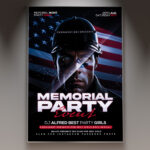 Customizable Memorial Day Event Flyer Template for various occasions.