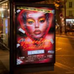 An eye-catching invitation template for a signature "Be My Valentine 2026" event, featuring sleek modern typography and high-resolution details.