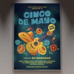 Cinco de Mayo Event Flyer PSD Template