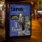 An eye-catching invitation for a "Monthly Tarot Insight" 2026 series, featuring a sleek layout and professional lighting effects for wellness and spiritual promotion.