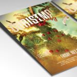 A customizable 2026 summer holiday party poster showcasing luxury textures, cinematic lighting, and sophisticated organized Photoshop layers.