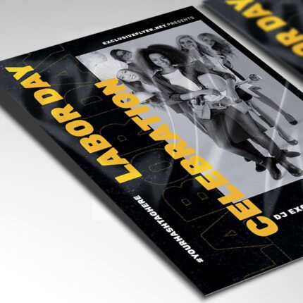 A customizable 2026 Labor Day celebration poster in PSD format with high-definition textures, organized Photoshop layers, and festive design elements.