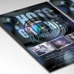 A customizable 2026 photography workshop poster in PSD format with high-definition textures, organized Photoshop layers, and creative layout elements.