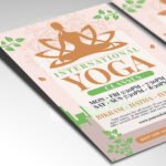 Celebration Yoga Day Flyer PSD Template - Image 2