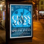 An eye-catching "Graduation Gala 2026" invitation design showing sharp 300 DPI resolution and a high-status layout for prom nights and senior ball events.