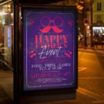 An eye-catching "Happy Father's Day 2026" invitation design showing sharp 300 DPI resolution and a high-status layout for retail promos and family events.