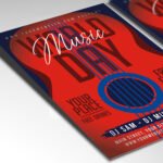 Customizable 2026 concert poster in PSD format with high-definition instrument graphics, organized Photoshop layers, and premium performer image placeholders.