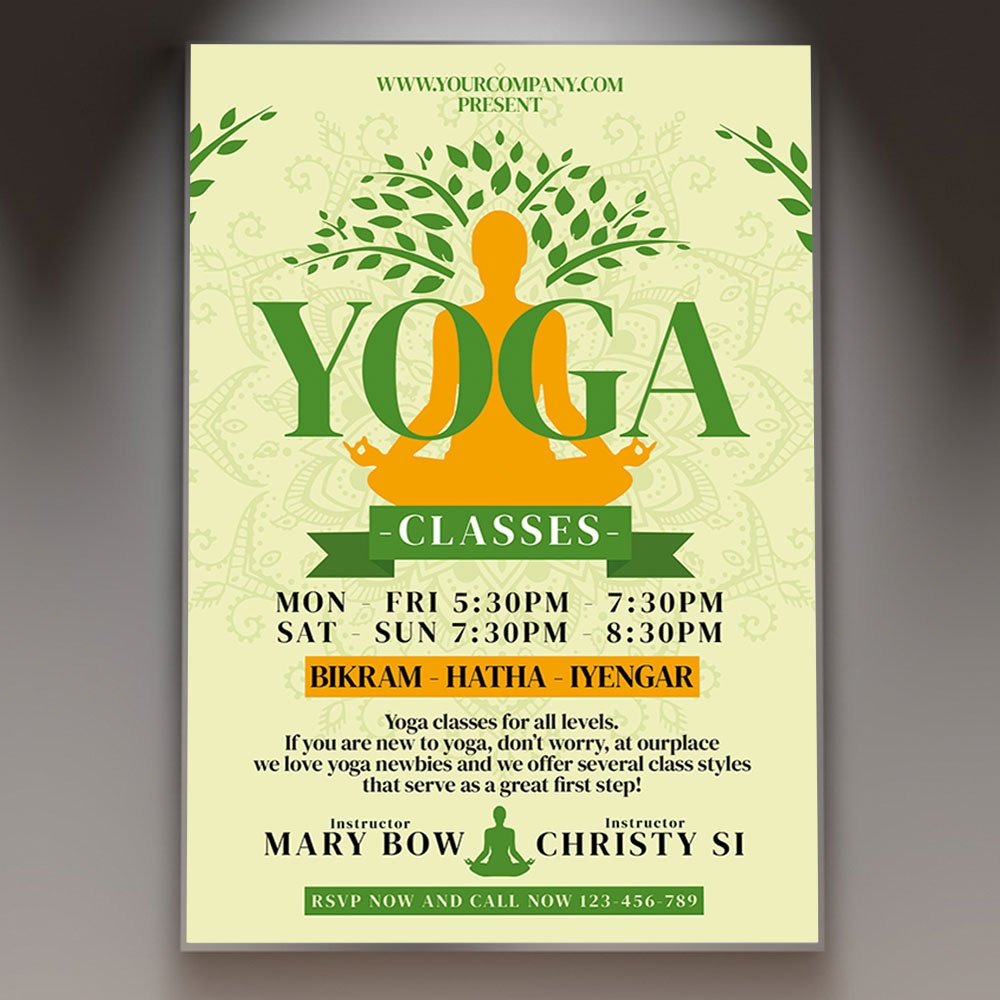 yoga-classes-flyer-psd-template-1 A professional Yoga Classes Flyer PSD Template for 2026 featuring a serene zen aesthetic, soft cinematic lighting, and modern minimalist typography.