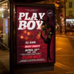 Playboy Event Flyer PSD Template - Image 3