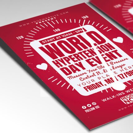 Customizable 2026 health awareness poster in PSD format with high-definition medical textures, organized Photoshop layers, and premium clinic imagery placeholders.