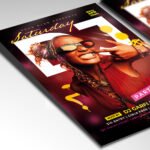 DJ Saturday 2027 Flyer Template - Image 2