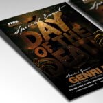 Customizable cultural festival poster in PSD format with festive design elements, organized Photoshop layers, and premium placeholders for event details.