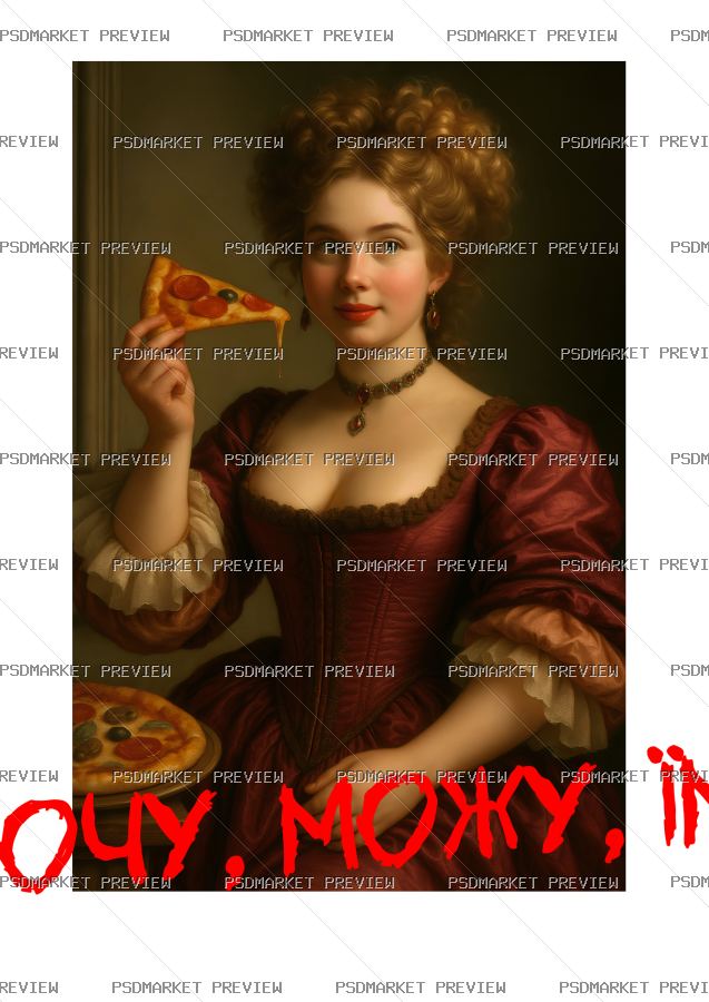 Classical Woman Sass Print — print design preview
