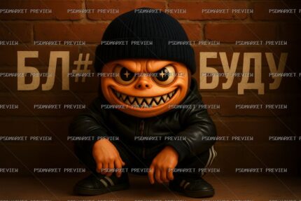 Mischievous Creature Print protected preview