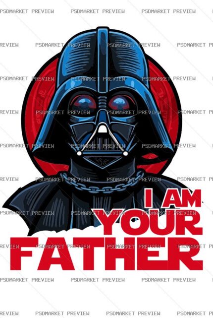 I Am Your Father Vector Print protected preview