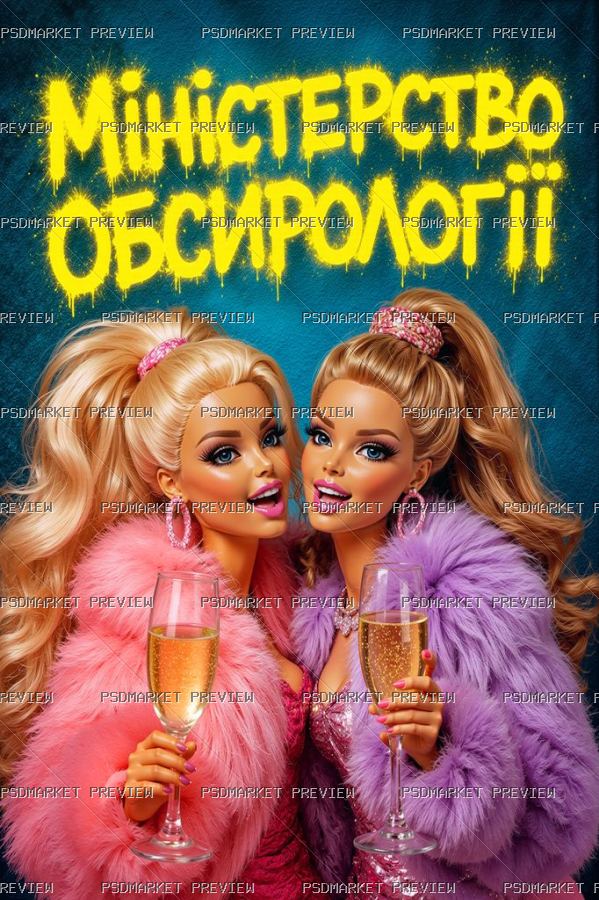 Ministry of Trash Talk Print — PSD template preview