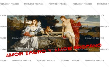 Holy Love Contrast Print Design – AI File protected preview