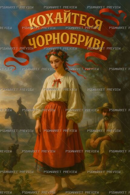 Love Each Other Chornobryvi Print protected preview