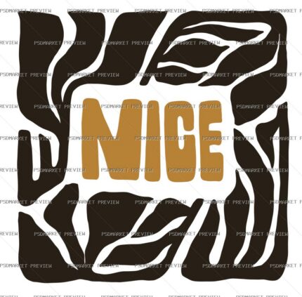 Nice Abstract Zebra Vector Print — print design preview