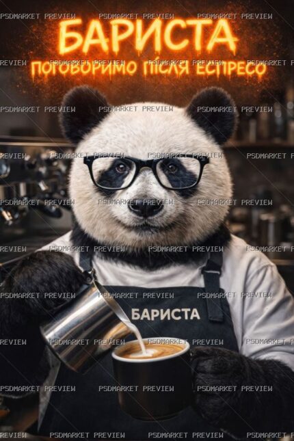 Barista Talk After Espresso Print — print design preview