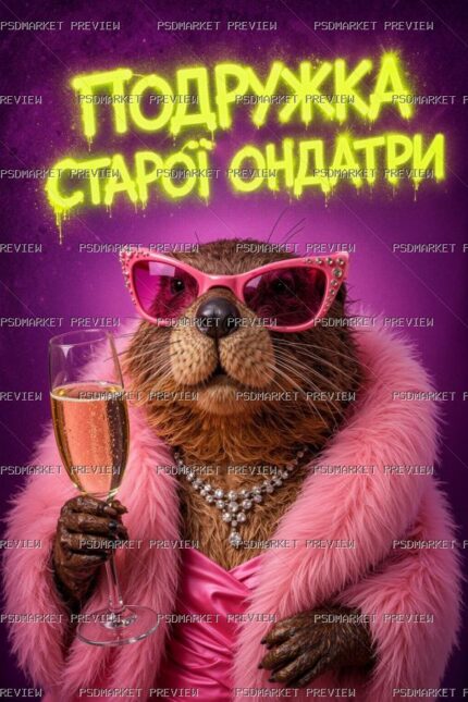 Friend of the Old Muskrat Print — print design preview