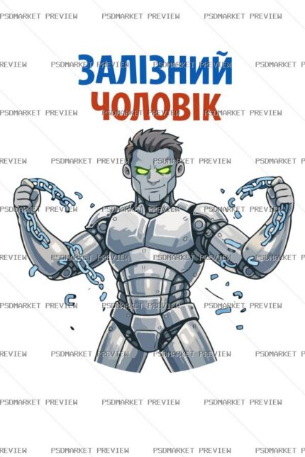 Iron Man Vector Print — print design preview