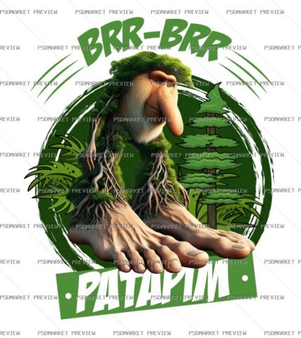 BRR BRR Patapim Vector Print protected preview