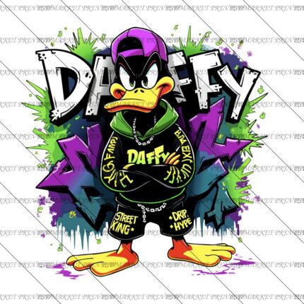 Urban Duck Vector Print protected preview