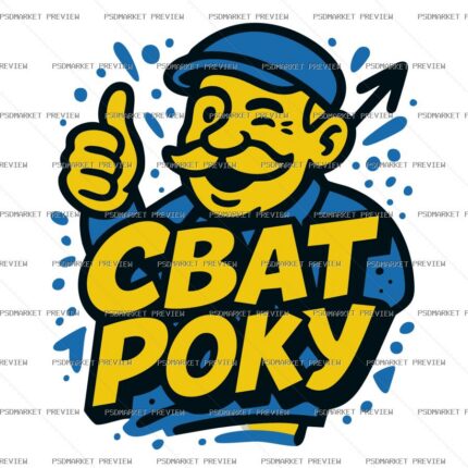 Matchmaker of the Year Vector Print Design 62321 — PSD template preview