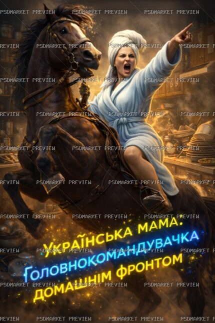 Mom Commander in Chief Print protected preview