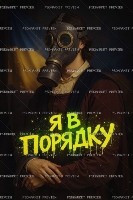 Im Fine Gas Mask Print protected preview