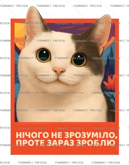 Cat Didn’t Understand Print protected preview