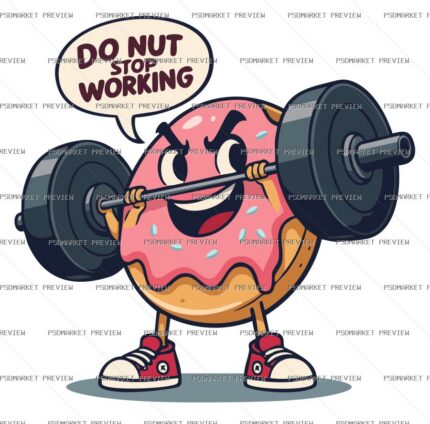 Do Nut Stop Working Vector Print protected preview
