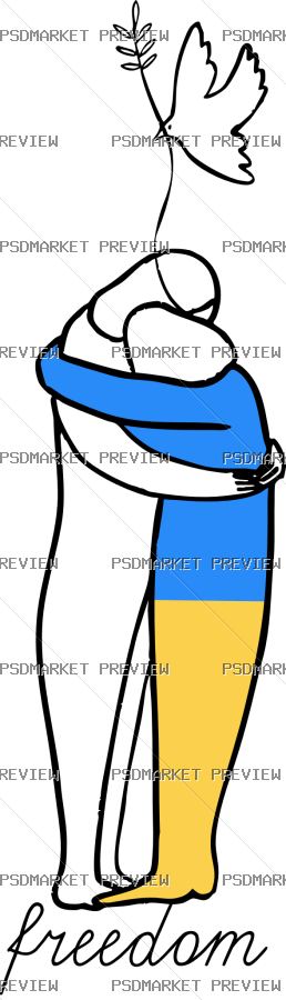 Freedom Ukraine Print – AI File protected preview